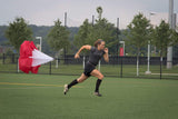 Athlete Demonstrating Use of Resistance Chute