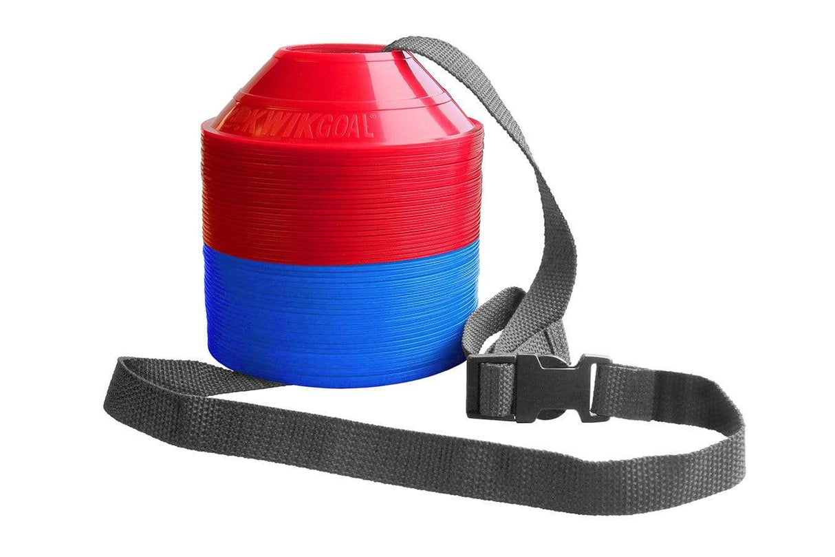 Red & Blue Disc Cones