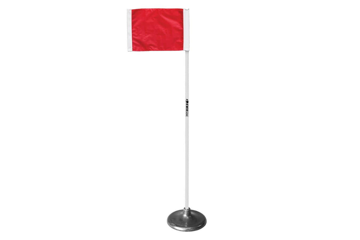 A Kwik Goal Premier Corner Flags (set of 4) on a white background.