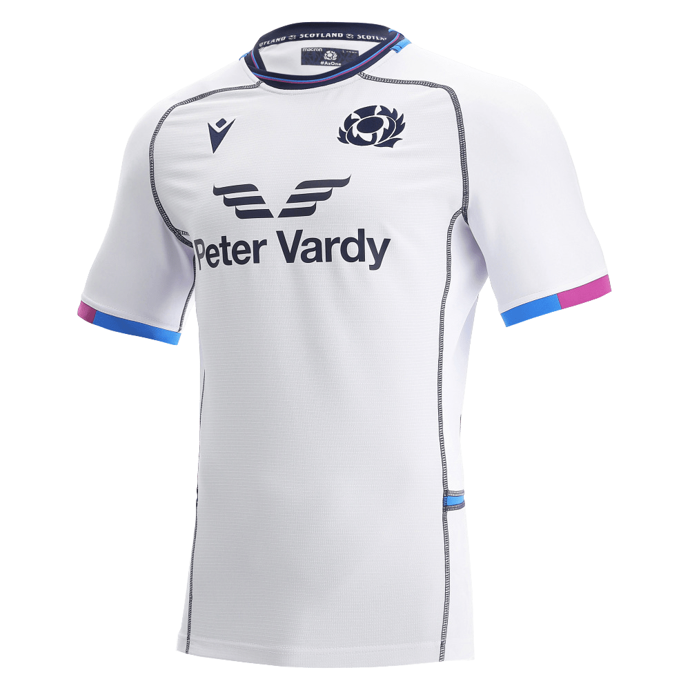 Scotland Rugby Away Pro Jersey 21/22 by Macron l World Rugby Shop