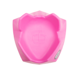 View From Above of Wolf Plus Kicking Tee in Hot Pink