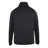 The back of a Myers Park Rugby Canterbury Team 1/4 Zip Mid Layer Black Rugby Training Top men's jacket.
